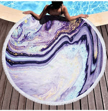 Load image into Gallery viewer, Round Beach Throw