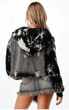 Load image into Gallery viewer, Bleach Dyed Denim Jacket