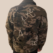 Load image into Gallery viewer, LIKE A BOMB CAMO JACKET
