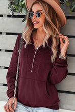 Load image into Gallery viewer, Merlot Quilted Pullover
