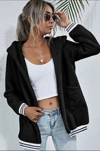 Load image into Gallery viewer, Black Sherpa Jacket
